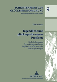 Vorderes Coverbild Jugendliche und glücksspielbezogene Probleme