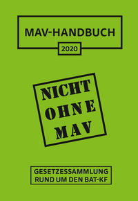 Vorderes Coverbild MAV-Handbuch 2020