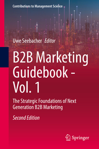Vorderes Coverbild B2B Marketing Guidebook - Vol. 1