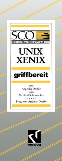 Vorderes Coverbild SCO UNIX/XENIX