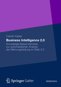 Vorderes Coverbild Business Intelligence 2.0