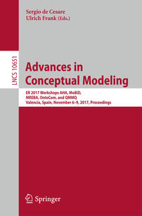 Vorderes Coverbild Advances in Conceptual Modeling