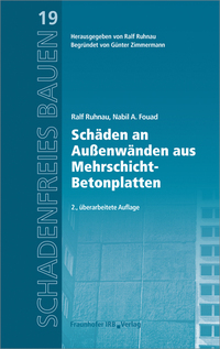 Vorderes Coverbild Schäden an Außenwänden aus Mehrschicht-Betonplatten