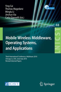 Vorderes Coverbild Mobile Wireless Middleware, Operating Systems, and Applications