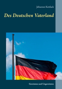 Vorderes Coverbild Des Deutschen Vaterland