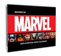 Vorderes Coverbild Marvel Comics Tagesabreißkalender 2025