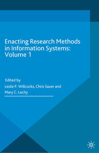 Vorderes Coverbild Enacting Research Methods in Information Systems: Volume 1