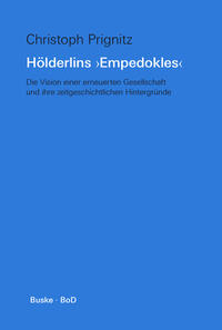 Vorderes Coverbild Hölderlins »Empedokles«