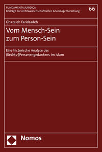 Vorderes Coverbild Vom Mensch-Sein zum Person-Sein