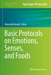 Vorderes Coverbild Basic Protocols on Emotions, Senses, and Foods
