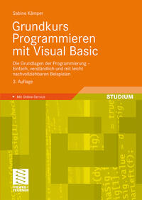 Vorderes Coverbild Grundkurs Programmieren mit Visual Basic
