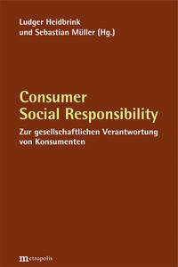 Vorderes Coverbild Consumer Social Responsibility