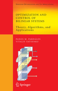 Vorderes Coverbild Optimization and Control of Bilinear Systems