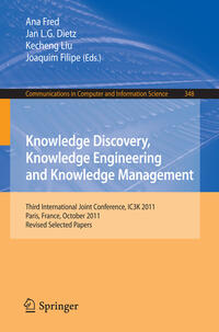 Vorderes Coverbild Knowledge Discovery, Knowledge Engineering and Knowledge Management