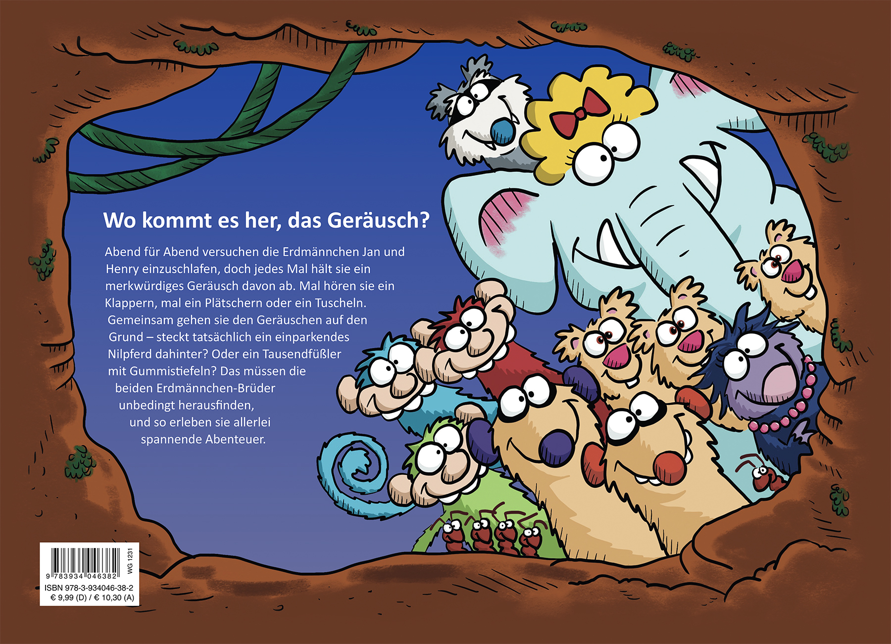 Rückseitencover Jan & Henry: 5-Minuten-Geschichten