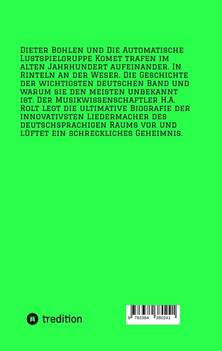Rückseitencover Fühlst Du den Auftrag ? – Lebe wie ein Komet!