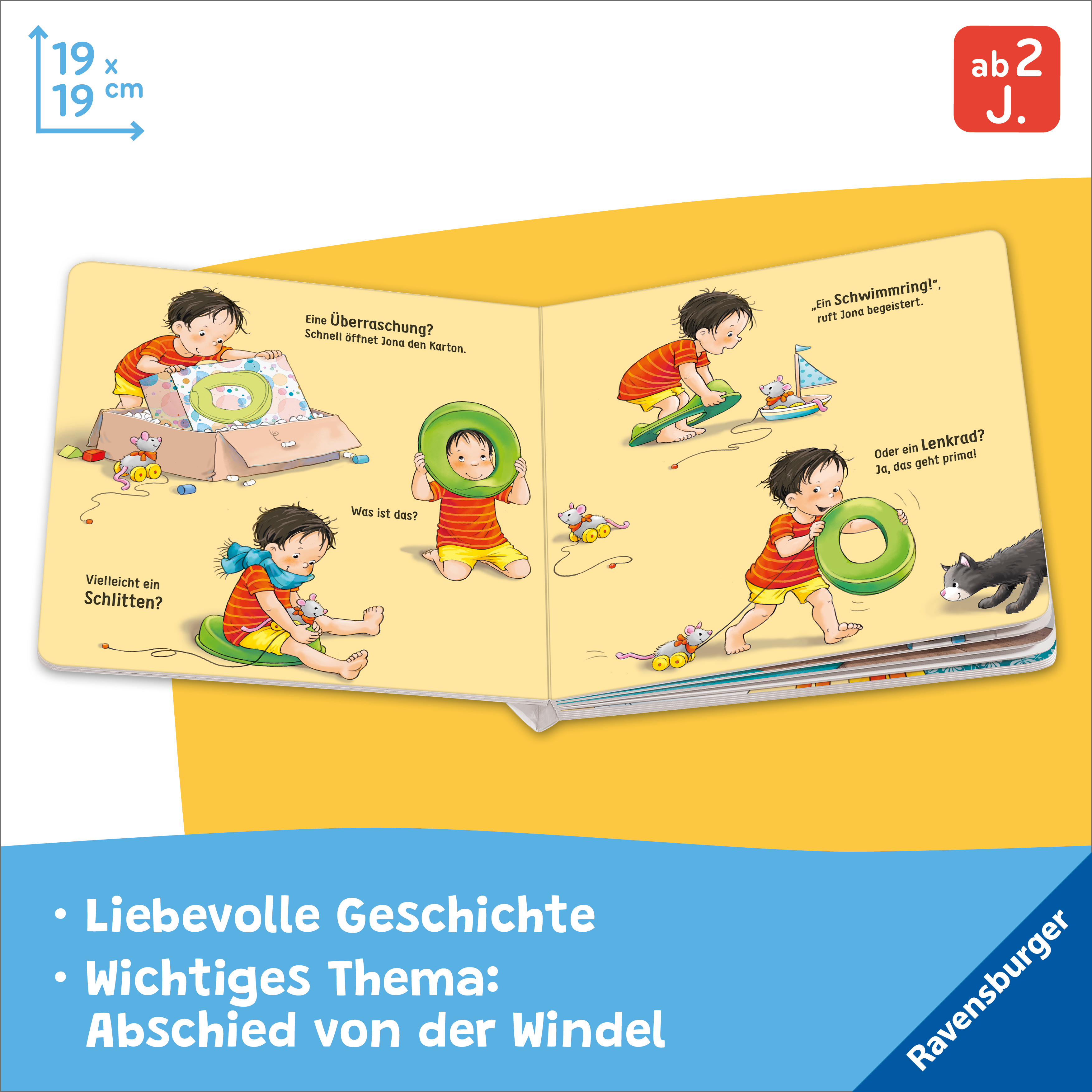 Beispielinhalt (Bild) Der kleine Klo-König