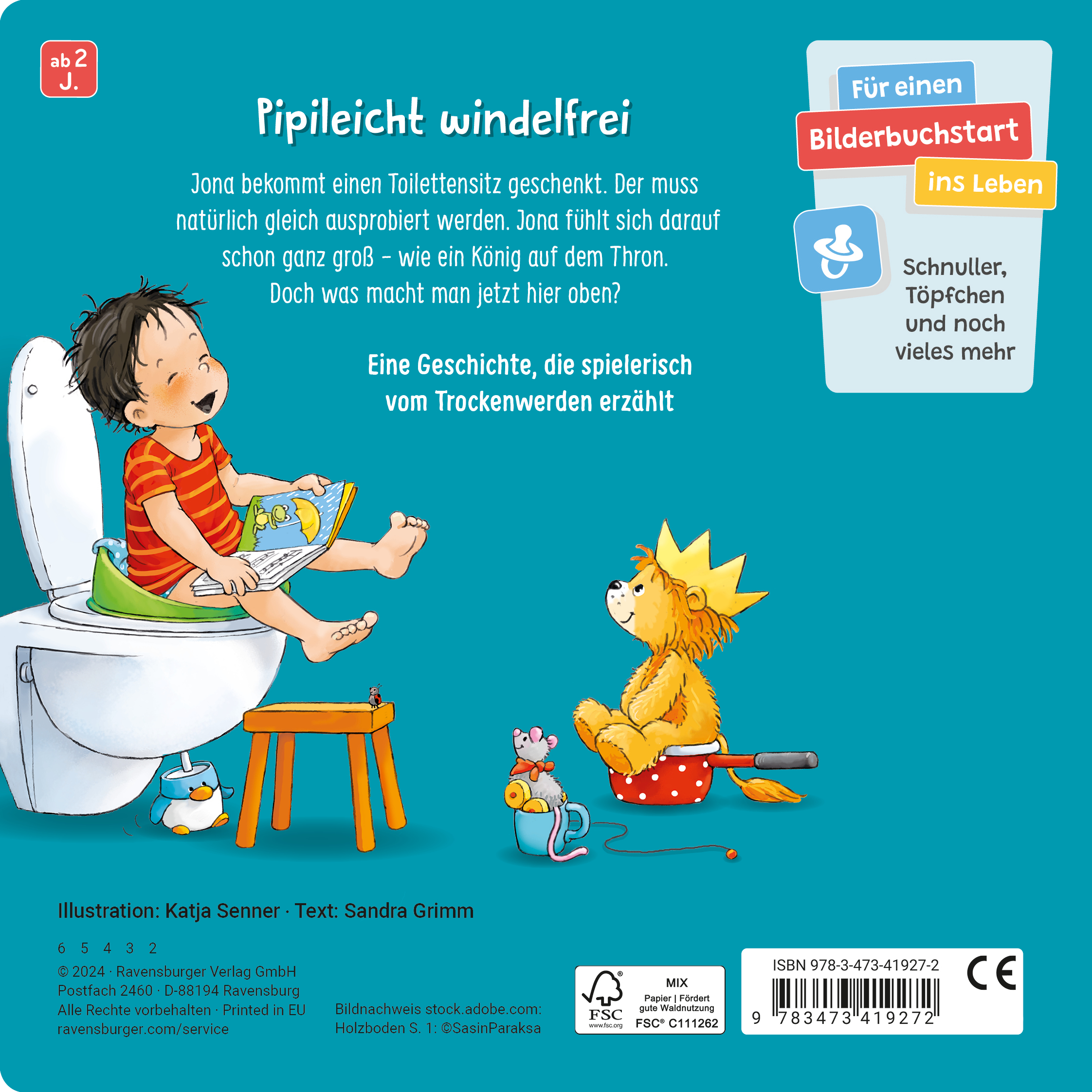 Rückseitencover Der kleine Klo-König