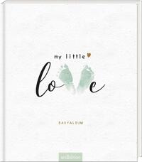 Vorderes Coverbild Babyalbum. My little love