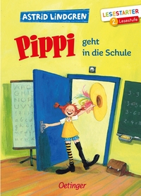 Vorderes Coverbild Pippi geht in die Schule