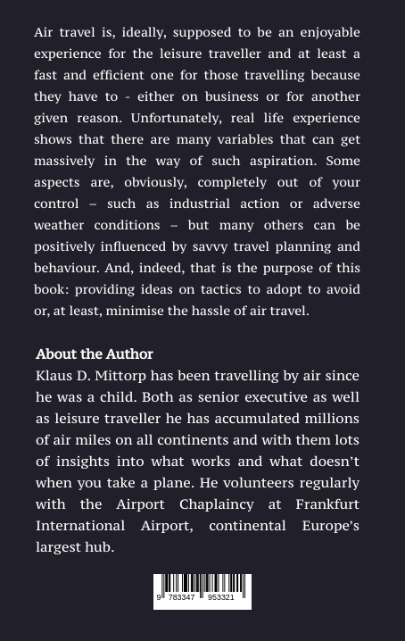 Rückseitencover How to Take the Stress out of Air Travel