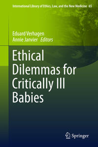 Vorderes Coverbild Ethical Dilemmas for Critically Ill Babies