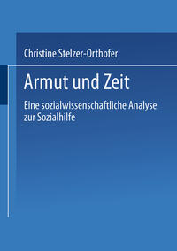 Vorderes Coverbild Armut und Zeit