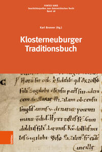 Vorderes Coverbild Klosterneuburger Traditionsbuch