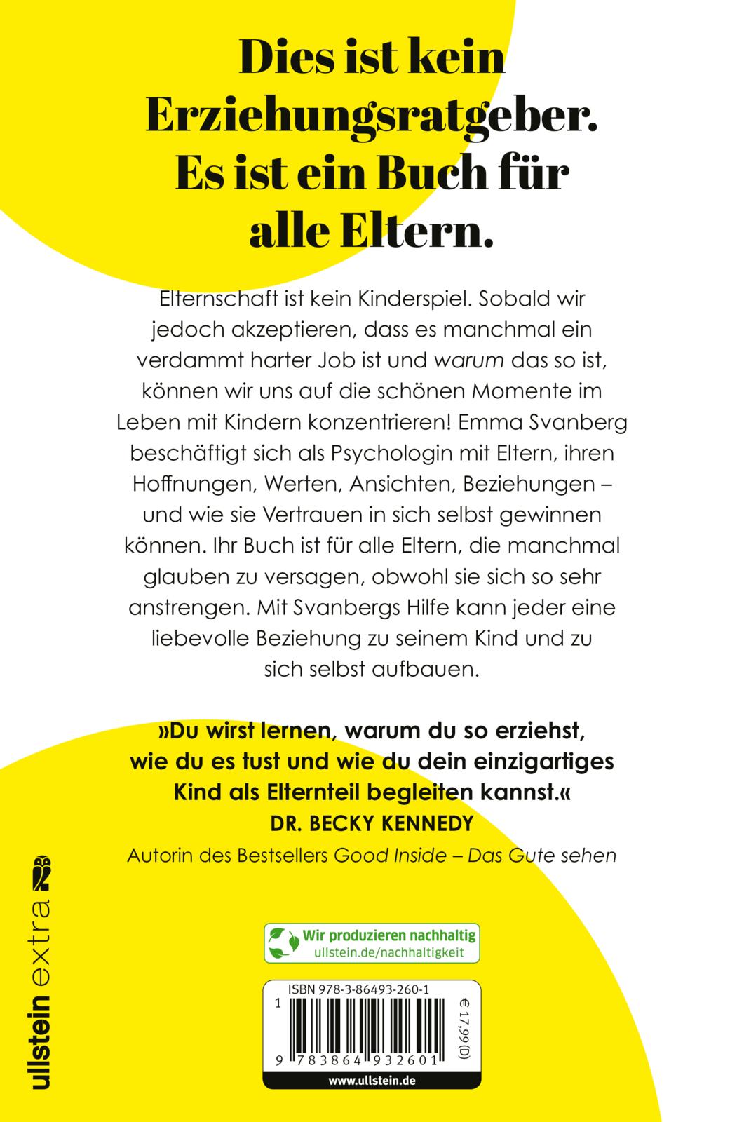 Rückseitencover Das Geheimnis entspannter Eltern