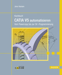 Vorderes Coverbild Kochbuch - CATIA V5 automatisieren