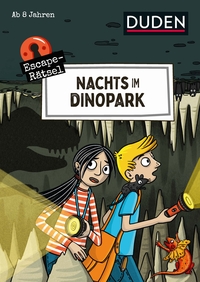 Vorderes Coverbild Escape-Rätsel - Nachts im Dinopark