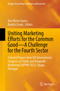 Vorderes Coverbild Uniting Marketing Efforts for the Common Good—A Challenge for the Fourth Sector