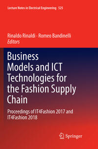 Vorderes Coverbild Business Models and ICT Technologies for the Fashion Supply Chain