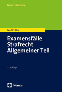 Vorderes Coverbild Examensfälle Strafrecht Allgemeiner Teil