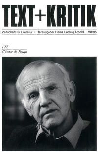 Vorderes Coverbild Günter de Bruyn