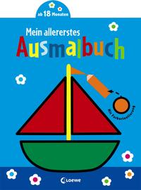 Vorderes Coverbild Mein allererstes Ausmalbuch (Boot)