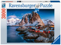 Vorderes Coverbild Erwachsenenpuzzle 3000 Teile - Hamnoy, Lofoten