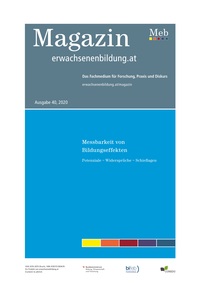 Vorderes Coverbild Messbarkeit von Bildungseffekten