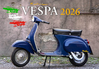 Vorderes Coverbild Vespa Kalender 2026