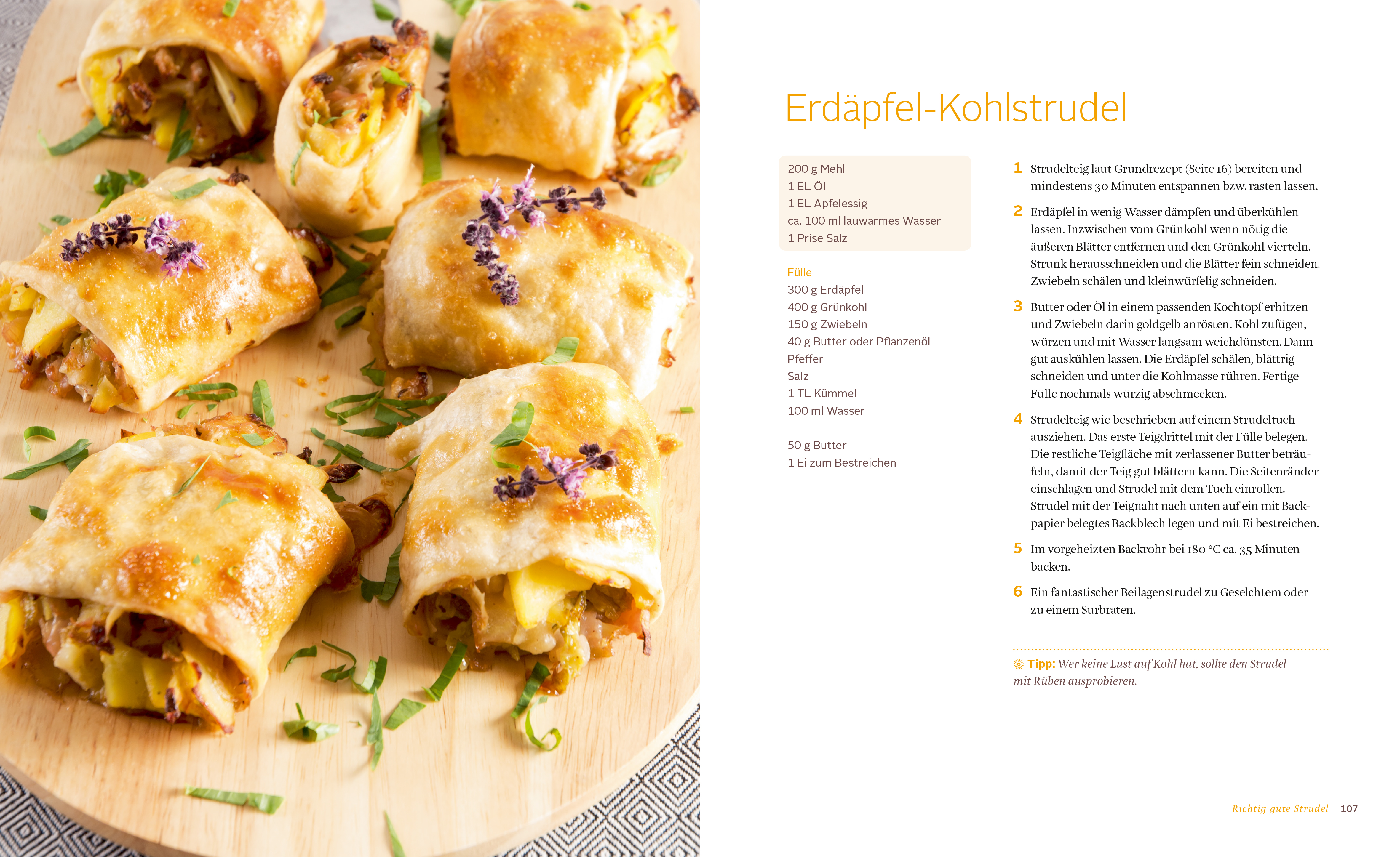 Beispielinhalt (Bild) Richtig gute Strudel