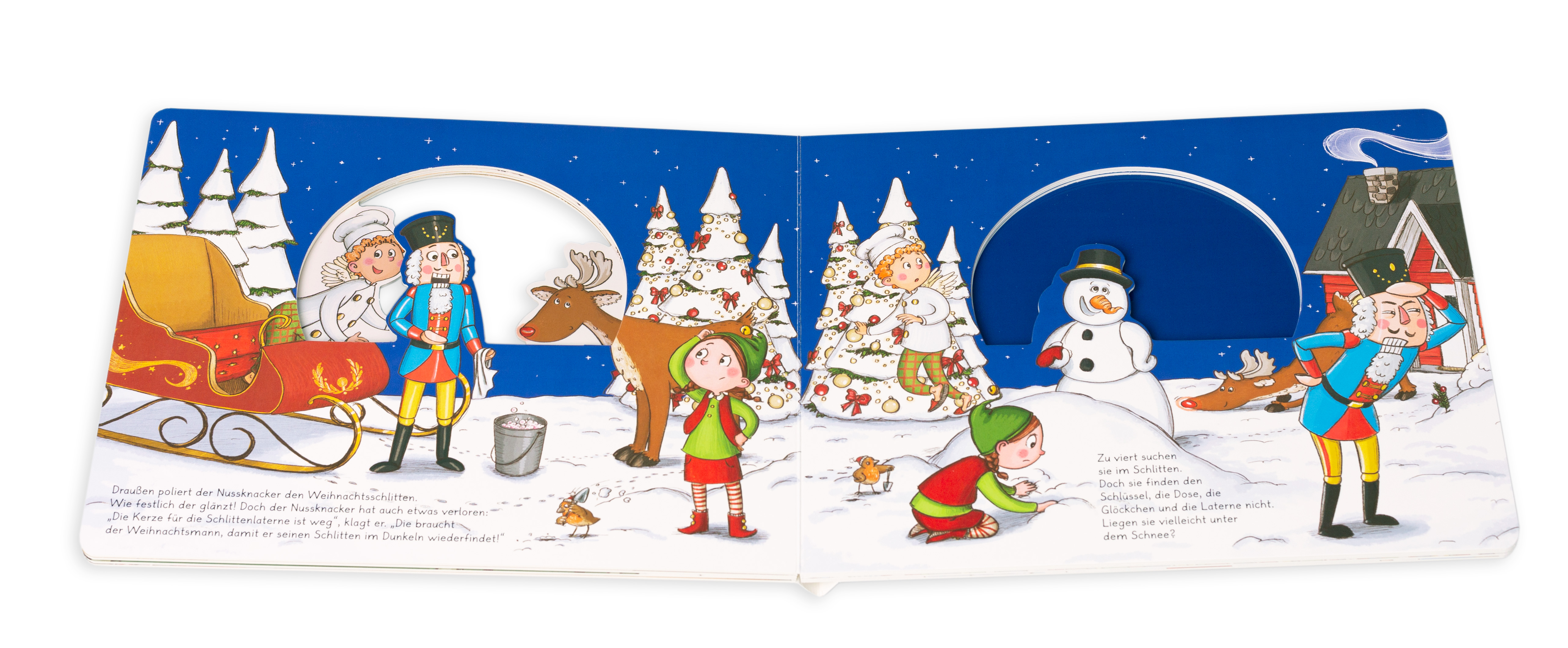 Beispielinhalt (Bild) Überraschung am Weihnachtsabend