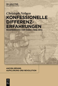 Vorderes Coverbild Konfessionelle Differenzerfahrungen
