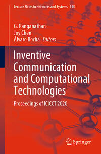 Vorderes Coverbild Inventive Communication and Computational Technologies