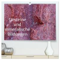 Vorderes Coverbild Gesteine und mineralische Bildungen (hochwertiger Premium Wandkalender 2026 DIN A2 quer), Kunstdruck in Hochglanz