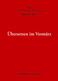 Vorderes Coverbild Übersetzen im Vormärz
