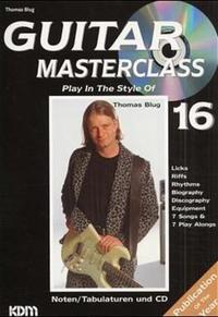 Vorderes Coverbild Guitar Masterclass / Guitar Masterclass Band 16