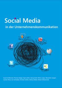 Vorderes Coverbild Social Media in der Unternehmenskommunikation