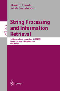 Vorderes Coverbild String Processing and Information Retrieval