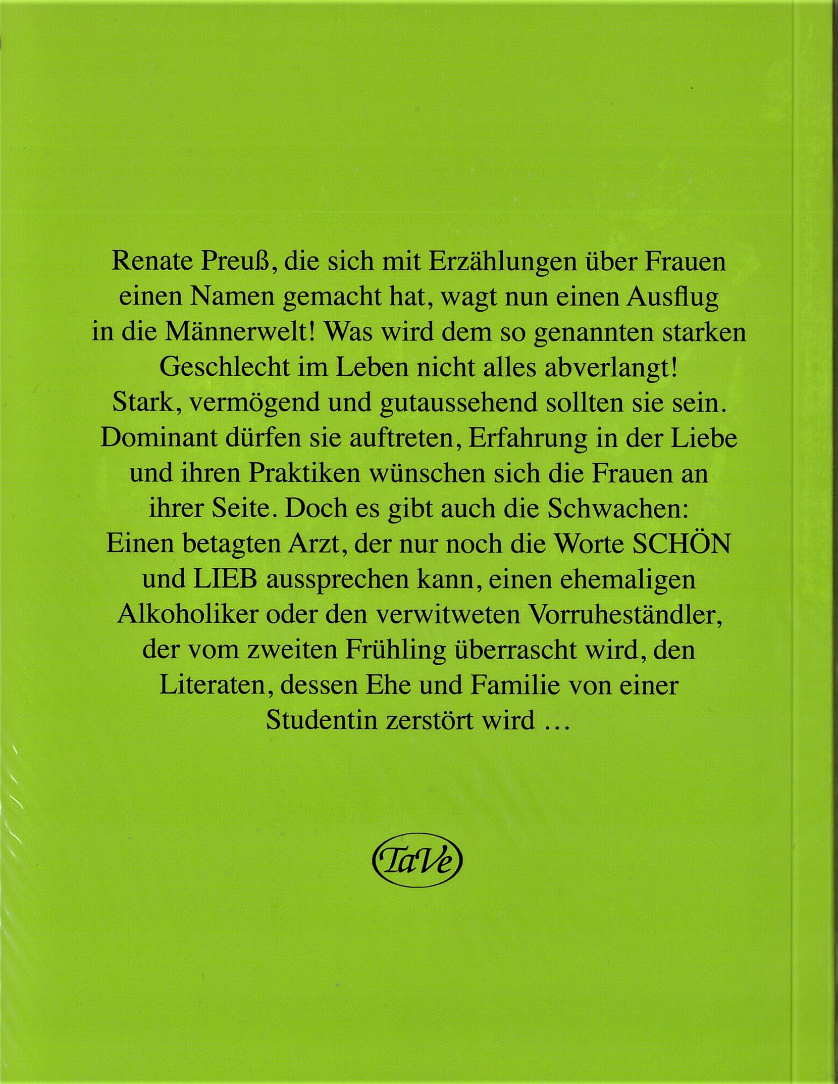 Rückseitencover Lieb und schön ...