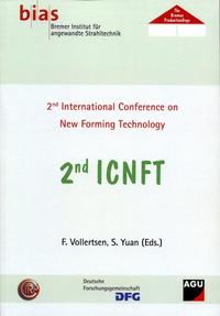 Vorderes Coverbild 2nd International Conference on New Forming Technology